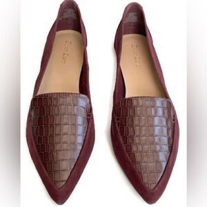 Essex Lane Suede leather Loafers LEATHER NEW IN BOX